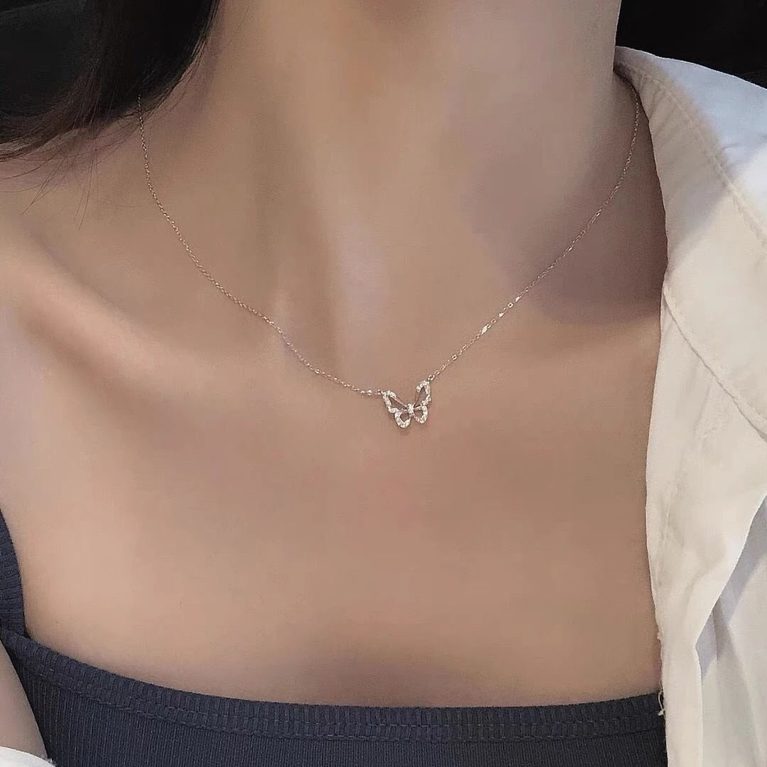 Cute Butterfly Necklace