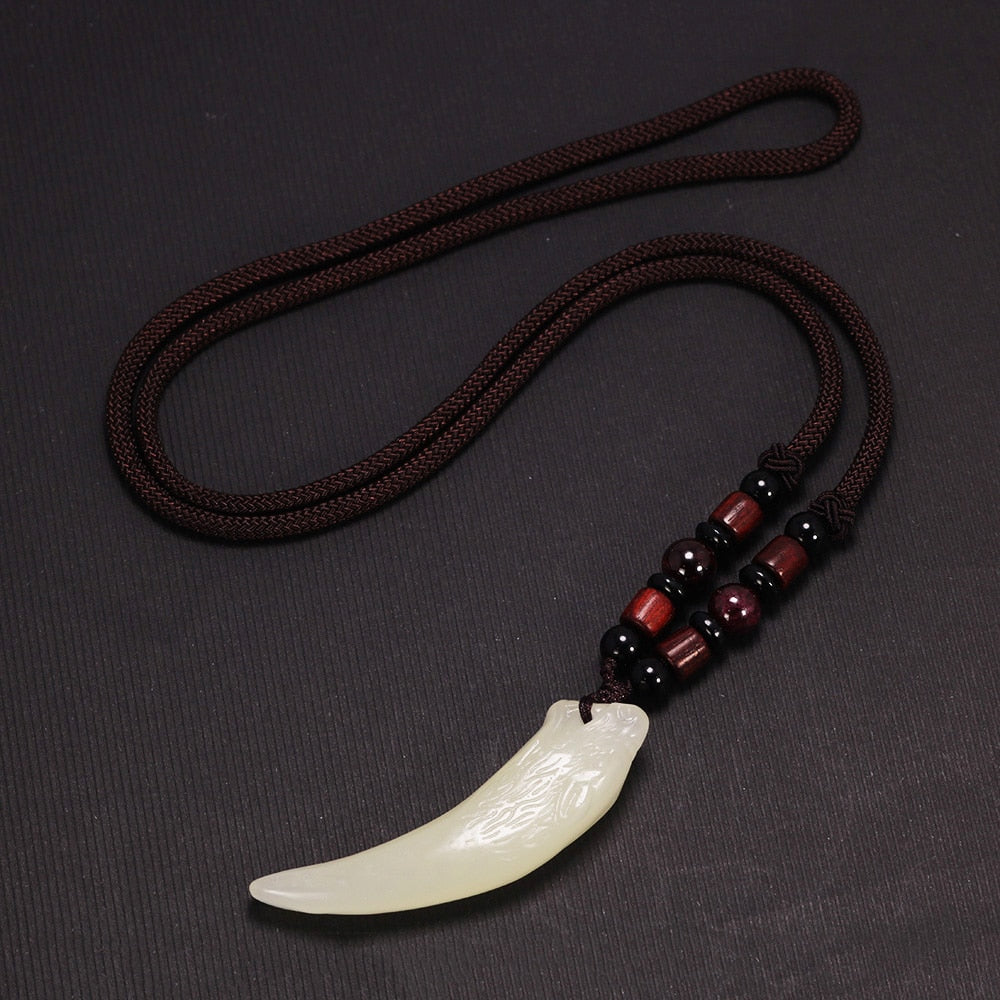 Unique Viking  Wolf Necklace - animalchanel