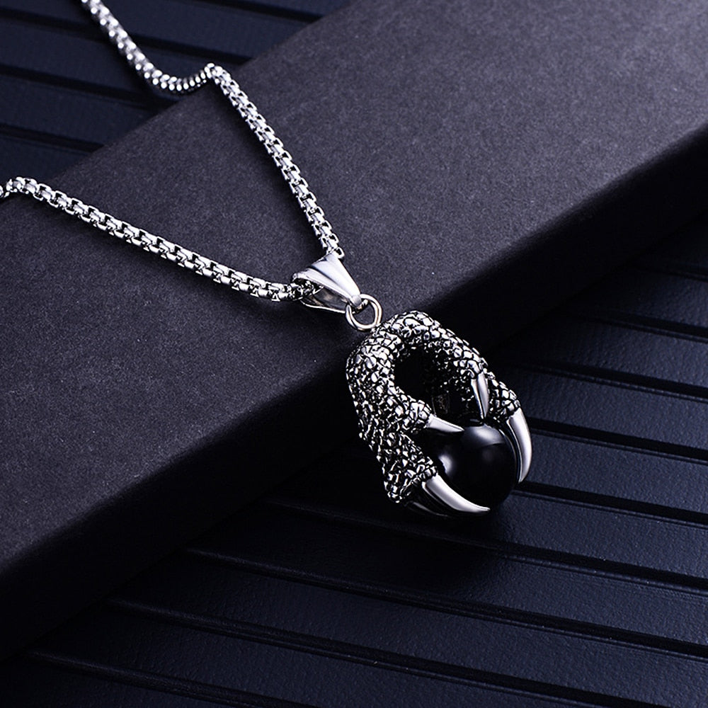 Amazing Dragon Claw  Necklace