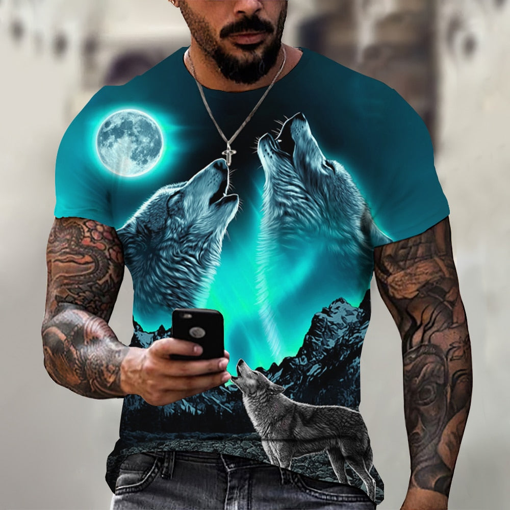 Unique Wolf T Shirt