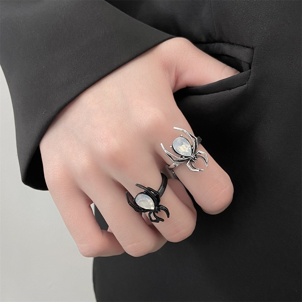 Gothic Spider Rings