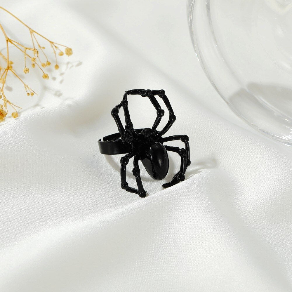 Creative Gothic Spider Rings