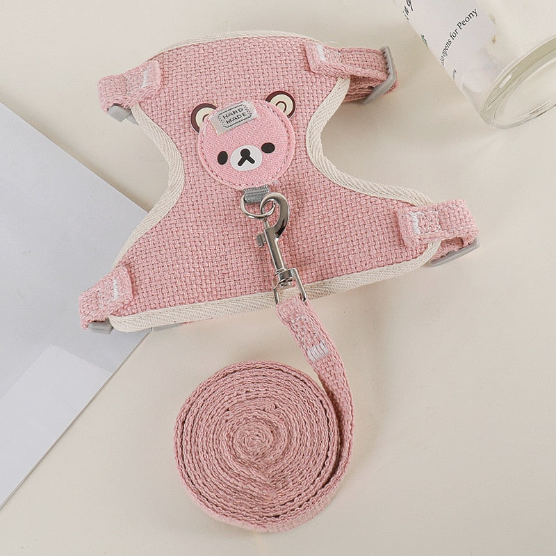 Newest Cute Rabbit Harness and Leash Set - animalchanel