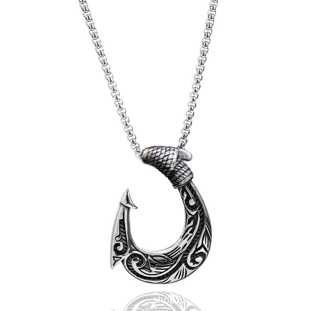 Gorgeous Fish Hook  Necklace