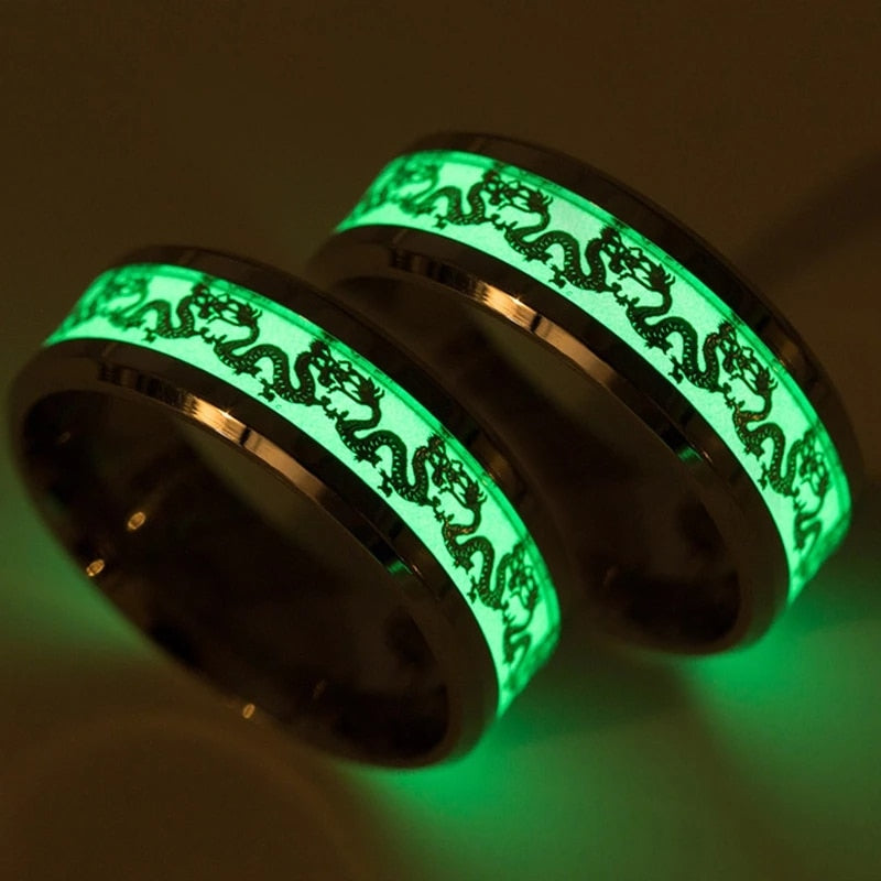 Fashion Luminous Dragon Ring