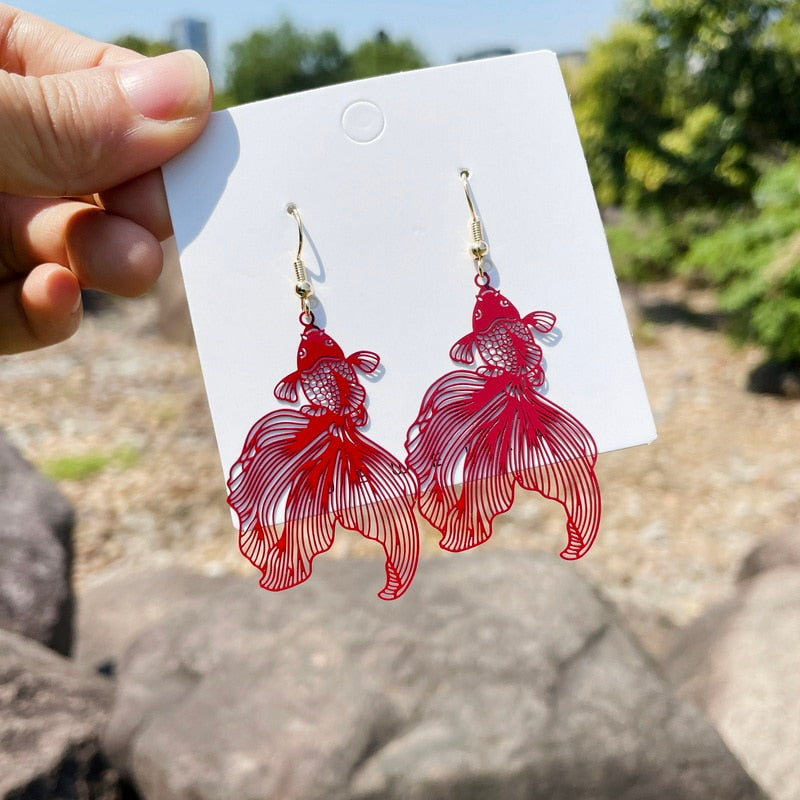 Unique Creative Fish Earring