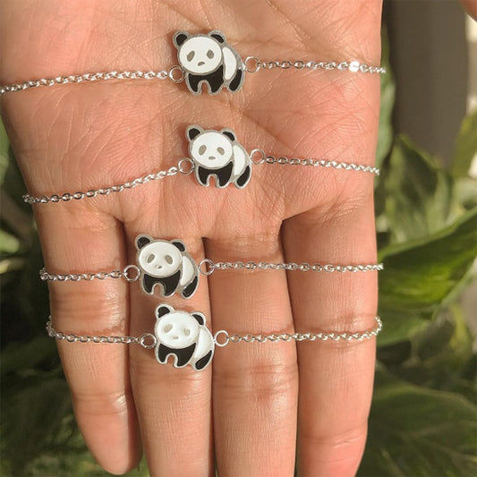Simple Panda Bracelet - animalchanel