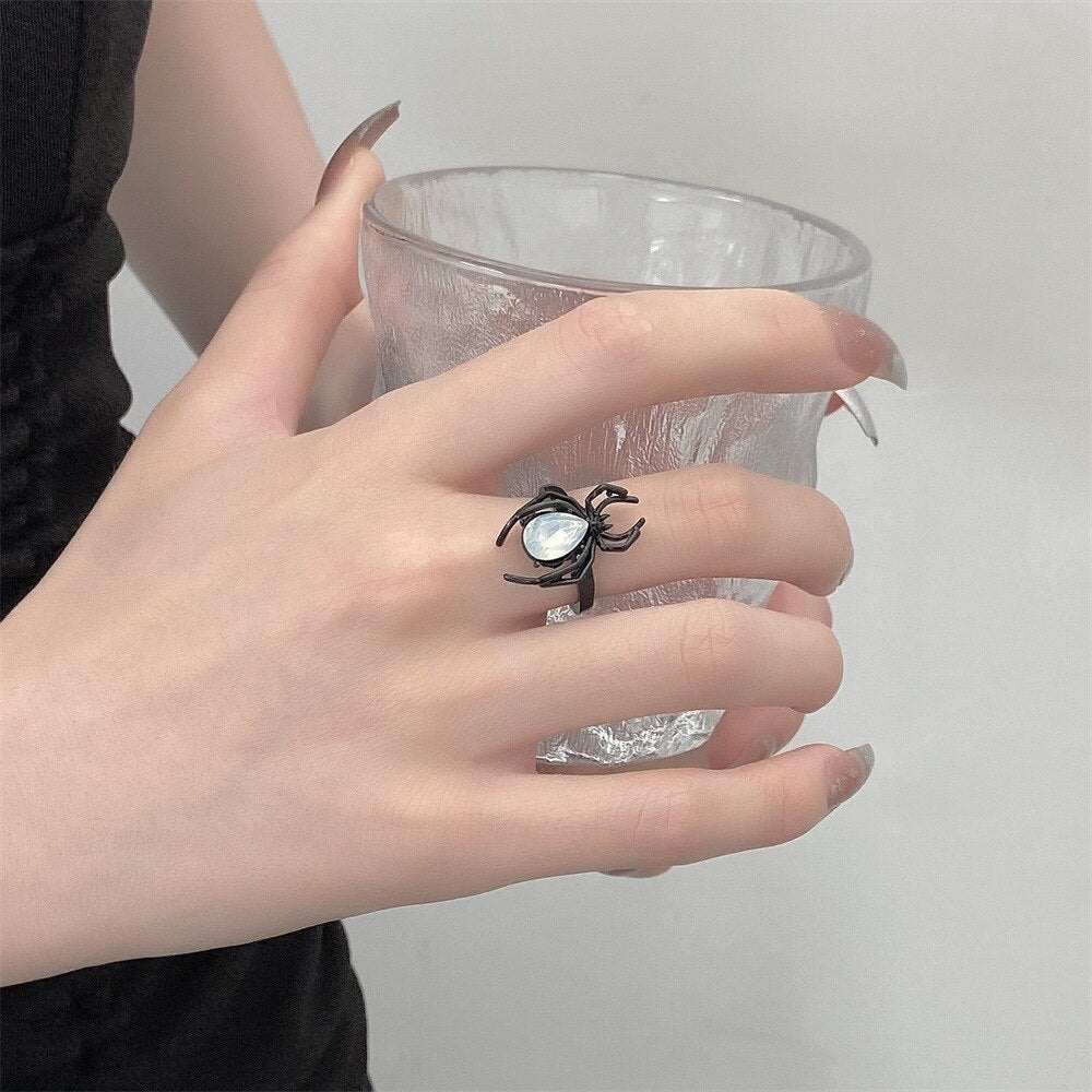 Gothic Spider Rings