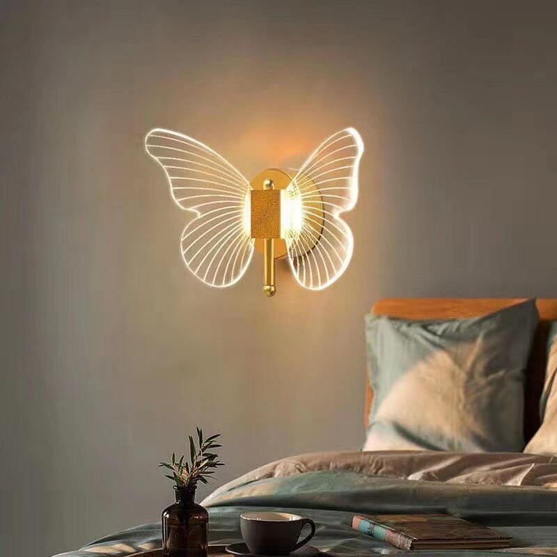 Amazing Modern Butterfly Wall Lamp