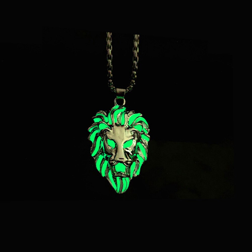 Amazing Colorful Lion Head Necklace - animalchanel