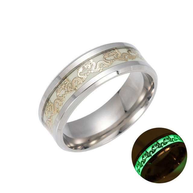 Fashion Luminous Dragon Ring