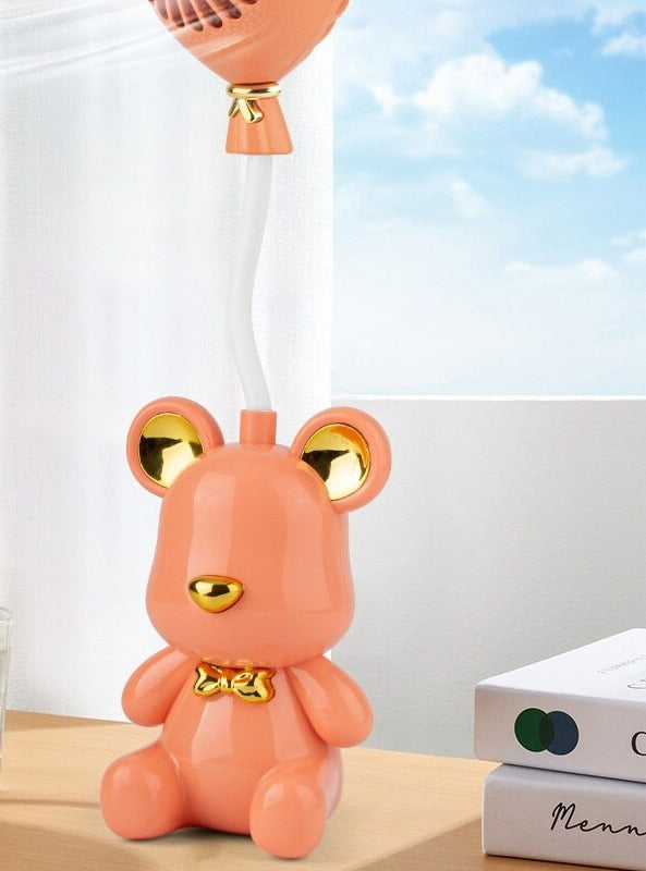 Cute Bear Mini Ventilador