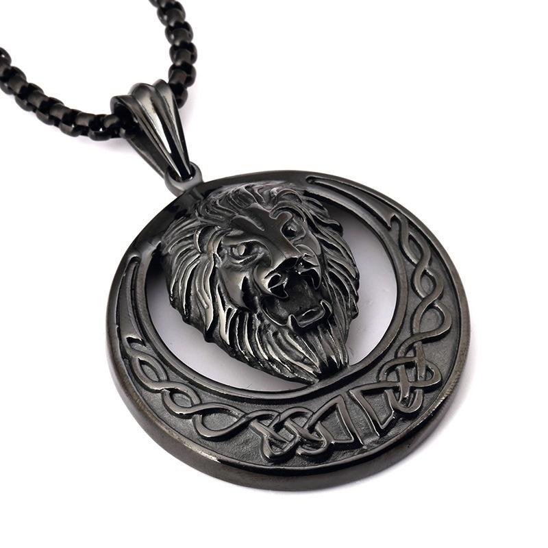 Unique Lion Head Necklace