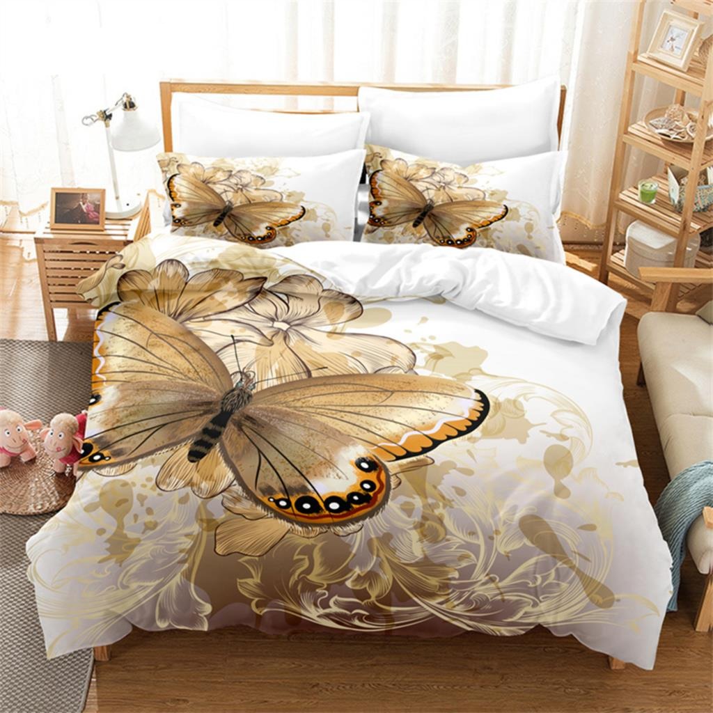 Luxury Butterfly Bedding Set