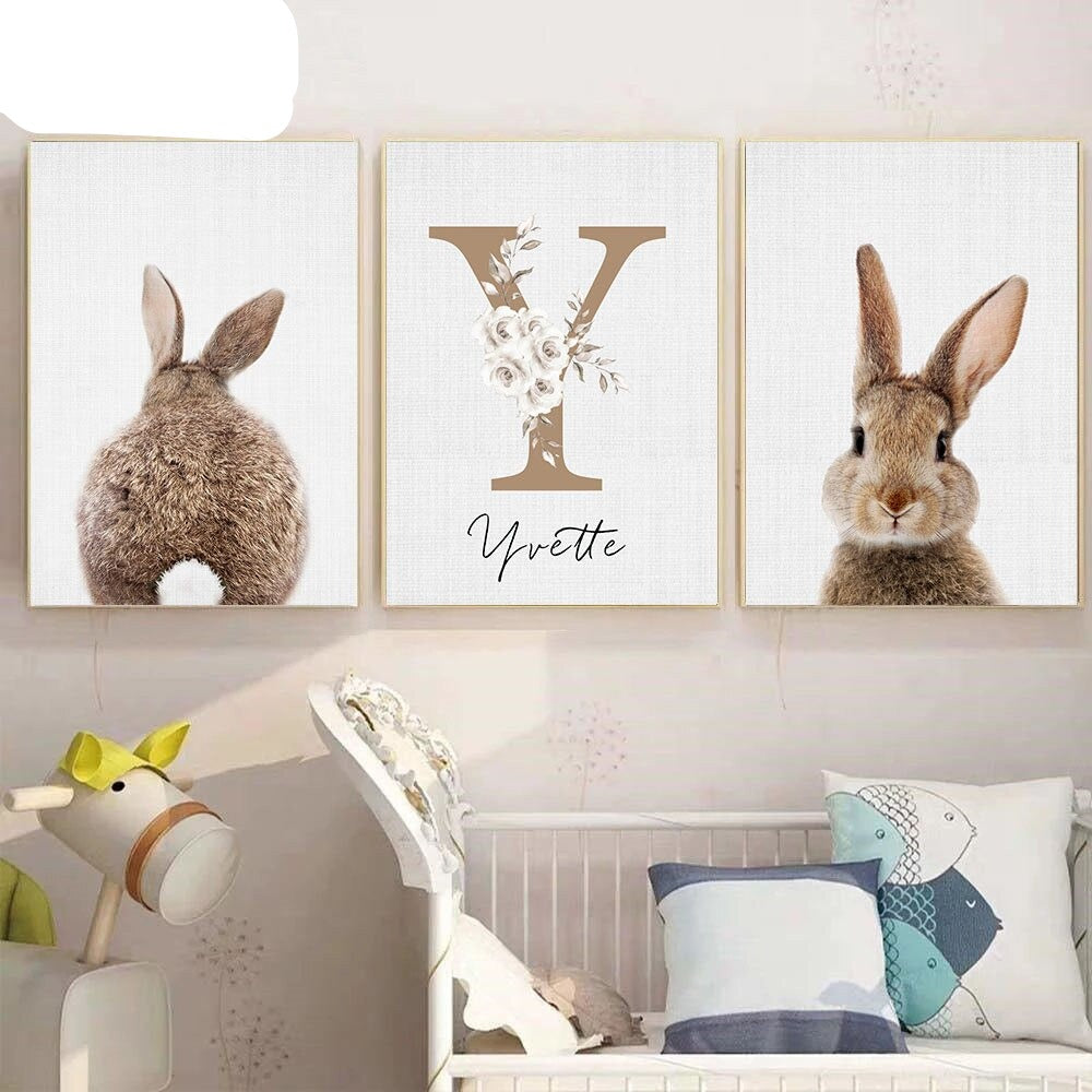 Amazing Bunny  Canvas - animalchanel