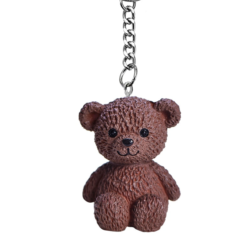 Cute Mini Teddy Bear Doll Keychain