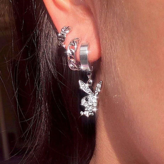 New Fashion Cute Rabbit Earrings - animalchanel