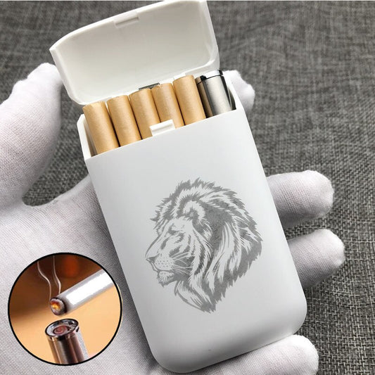 Unique lion lighter cigarette - animalchanel