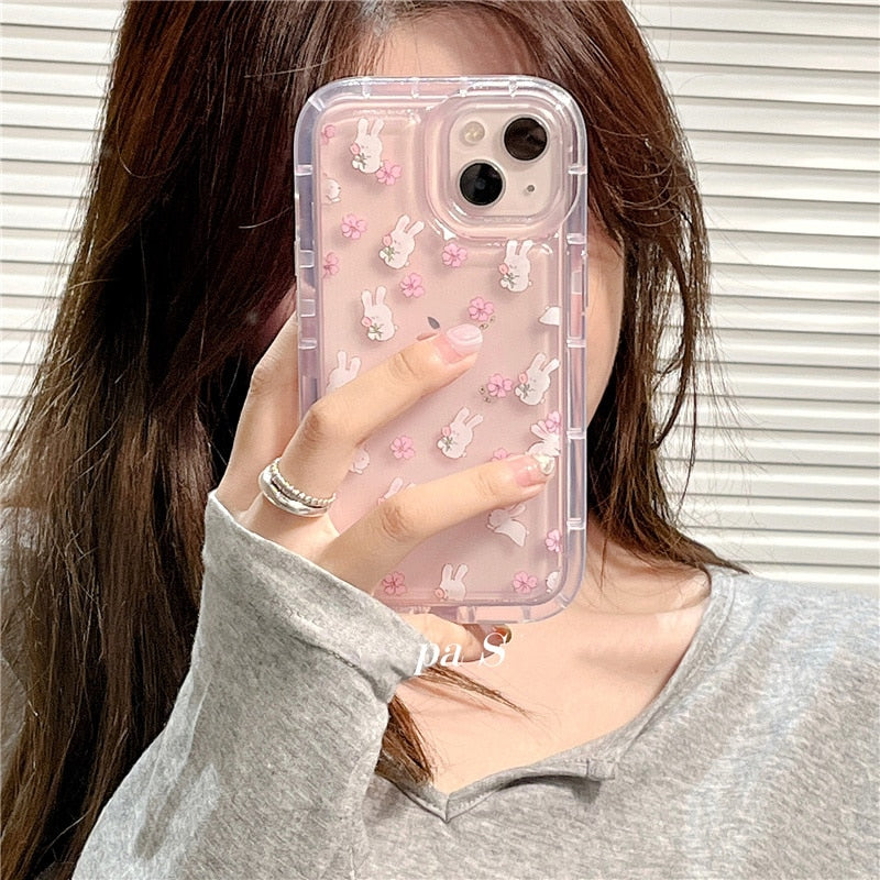 Lovely Bunny  case for iphone - animalchanel