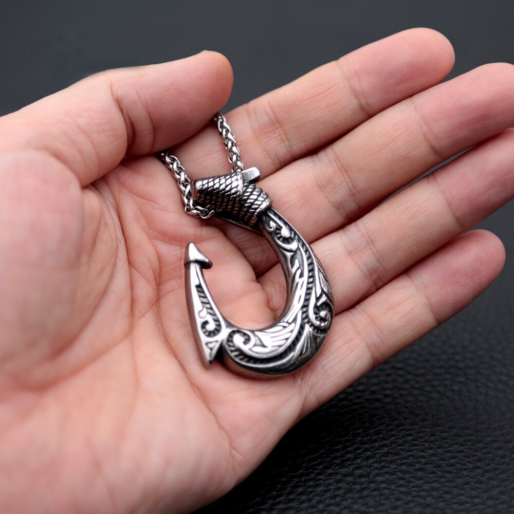 Gorgeous Fish Hook  Necklace