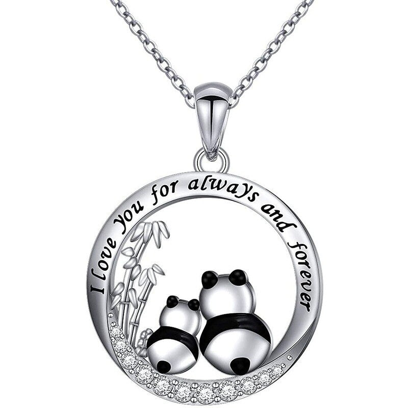 Cute Panda  Necklace