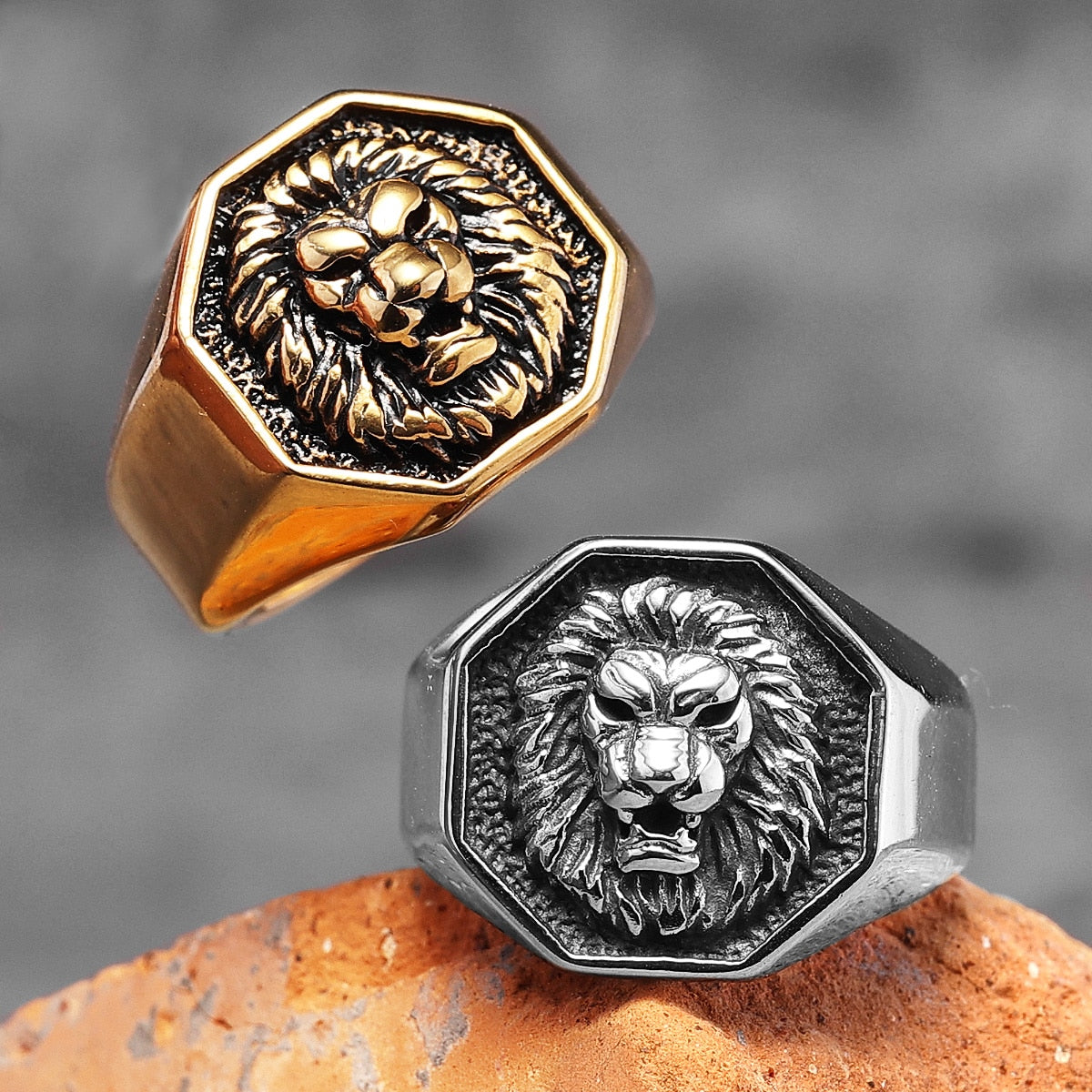 Amazing lion king ring - animalchanel