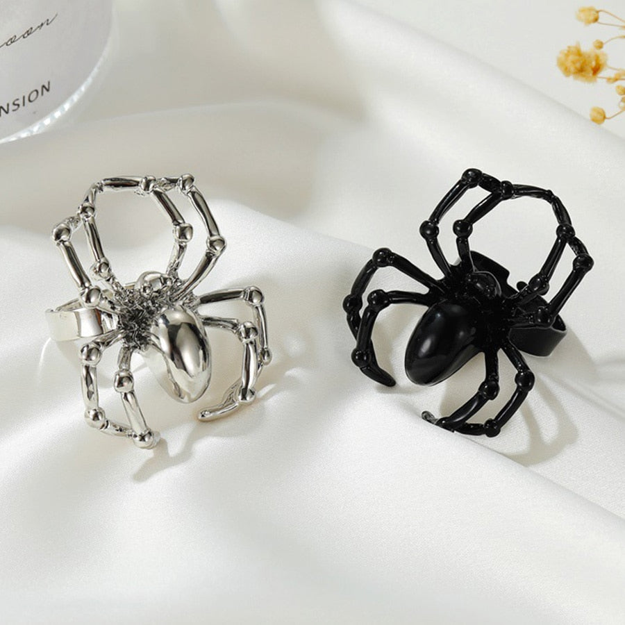 Creative Gothic Spider Rings