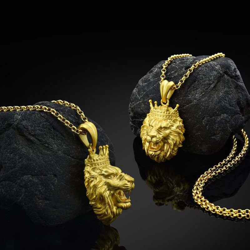 New and Exclusive Lion Necklaces