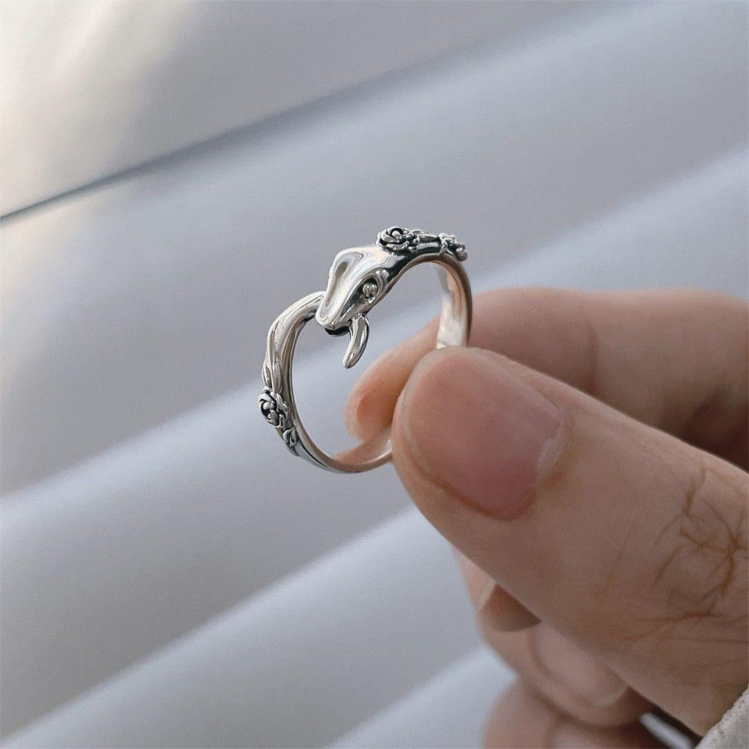 Unique  Snake Rings - animalchanel