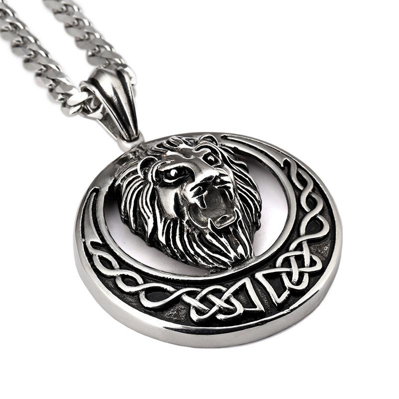 Unique Lion Head Necklace