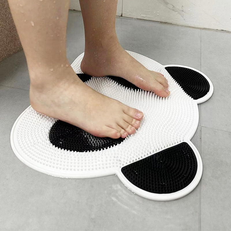 Amazing Panda Shower Mat