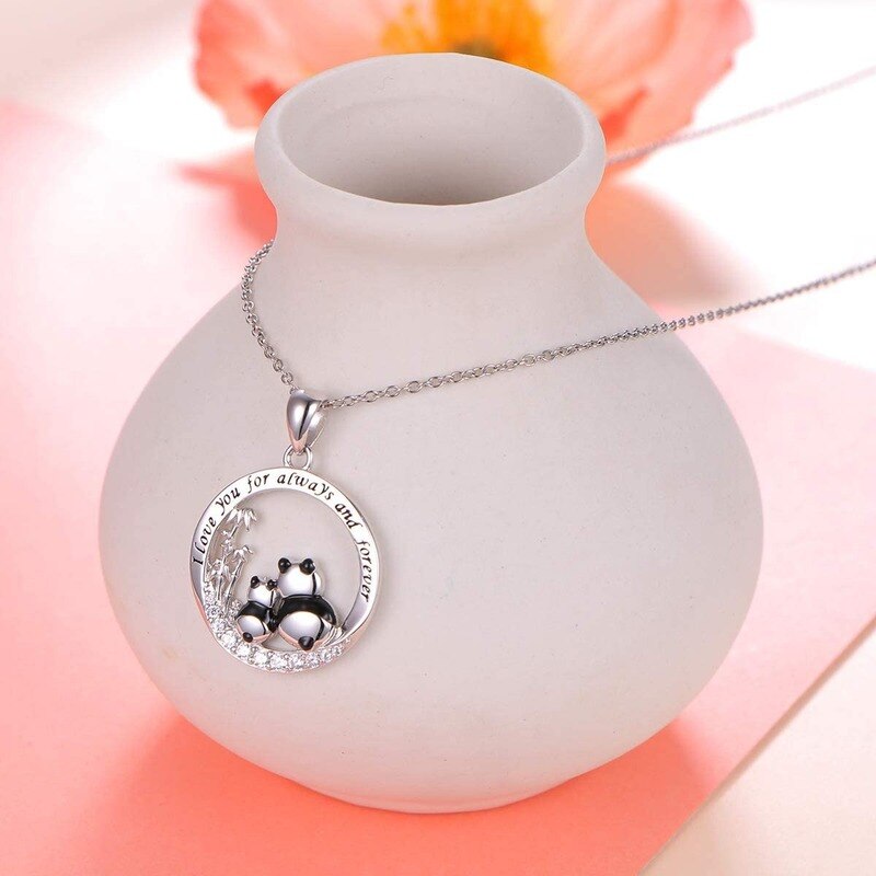 Cute Panda  Necklace