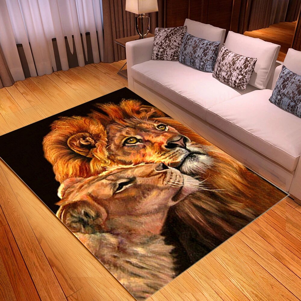 Amazing Lion Carpet