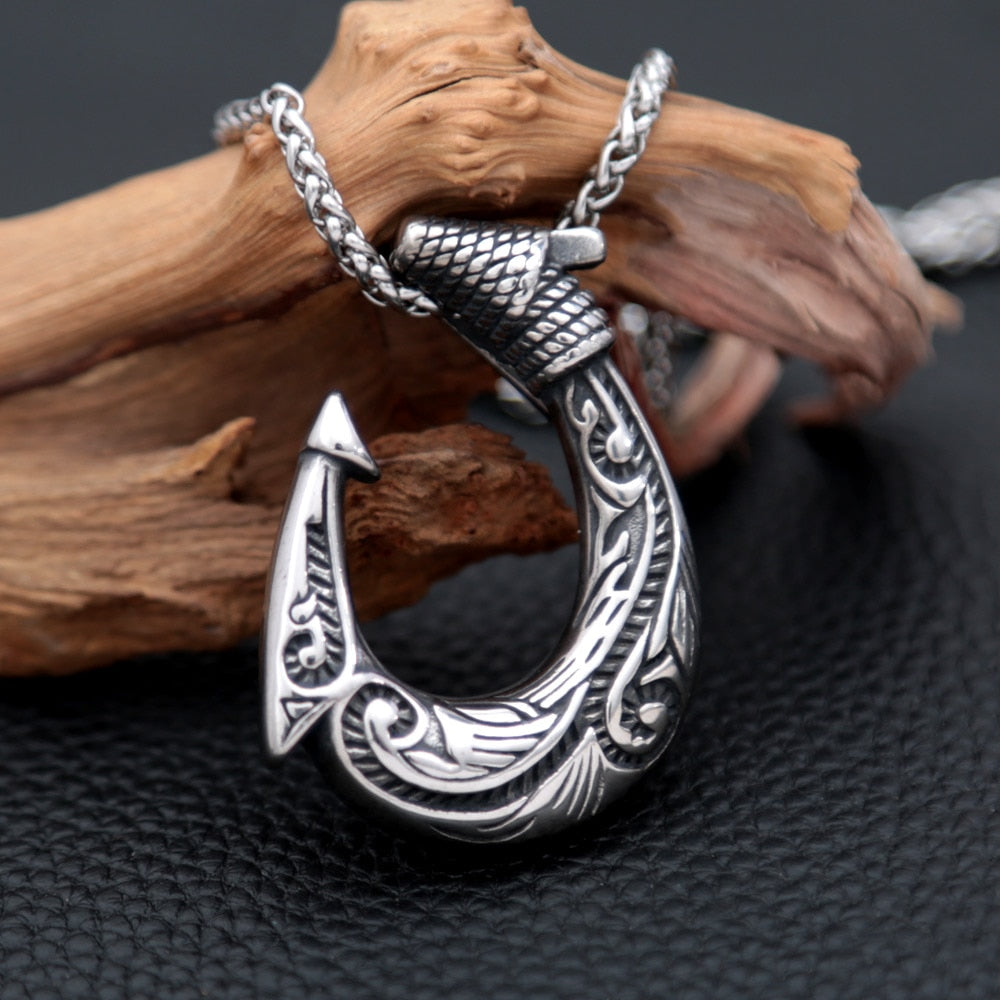 Gorgeous Fish Hook  Necklace