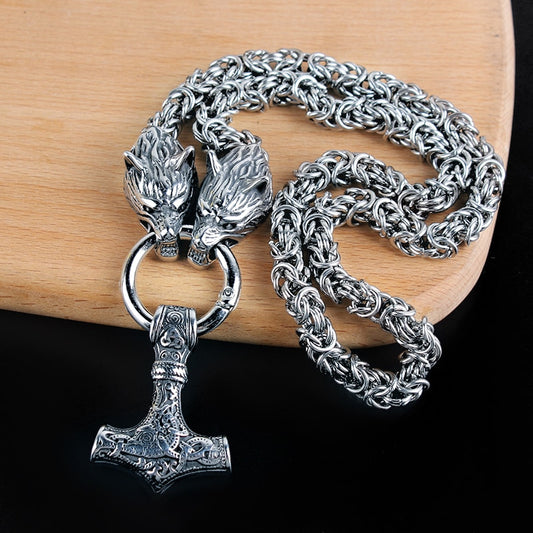 Amazing Viking Wolf Necklace