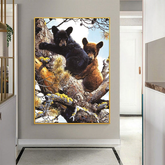 Amazing Bear Canvas