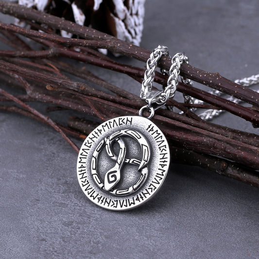 Amazing Viking Snake Necklace