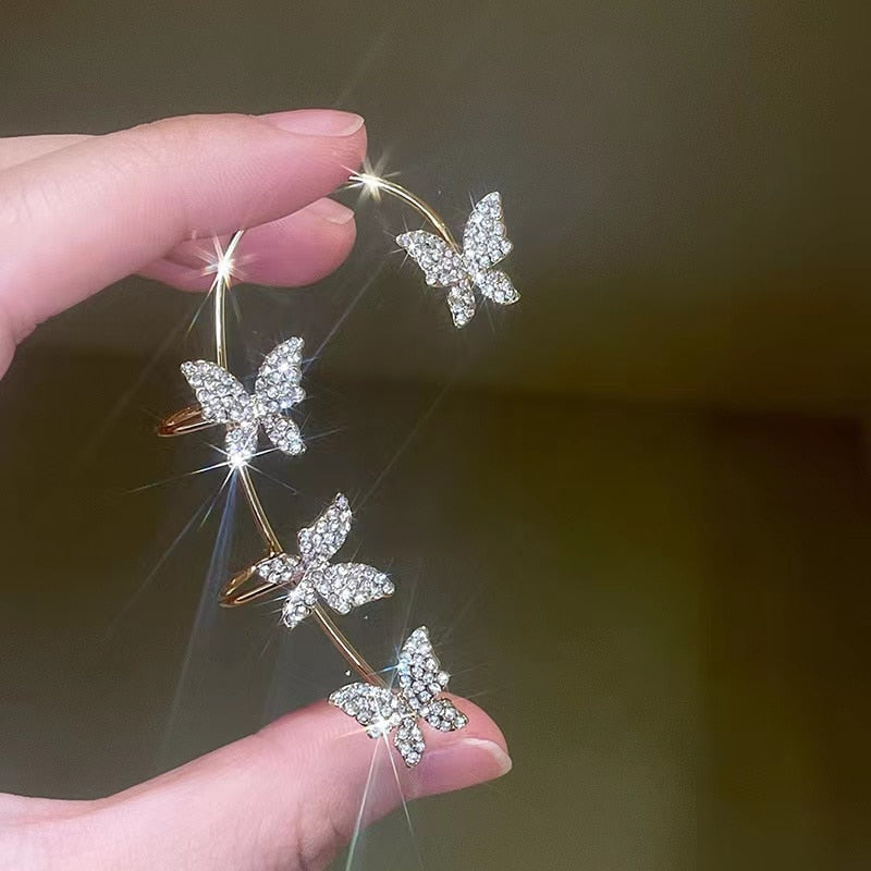 Stylish Butterfly Earrings - animalchanel