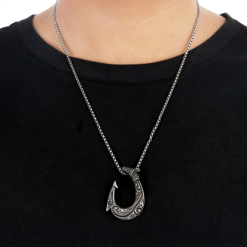 Gorgeous Fish Hook  Necklace