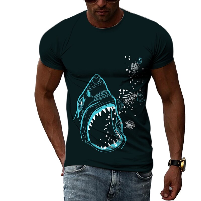 Elegant  Shark T-Shirts - animalchanel