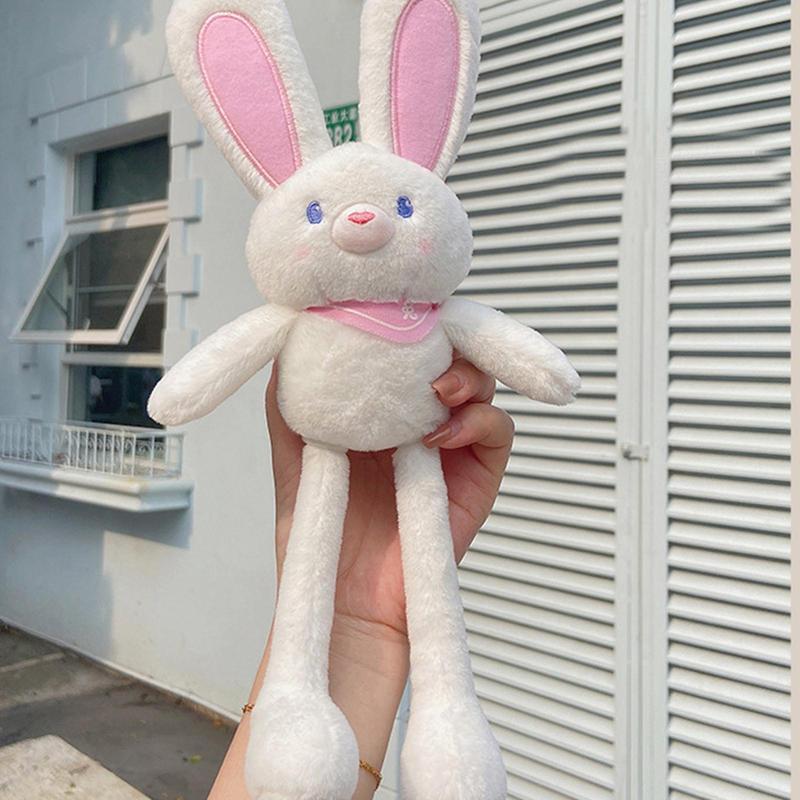 The Cutest Stuffed Bunny Toy With Pull Up Ears