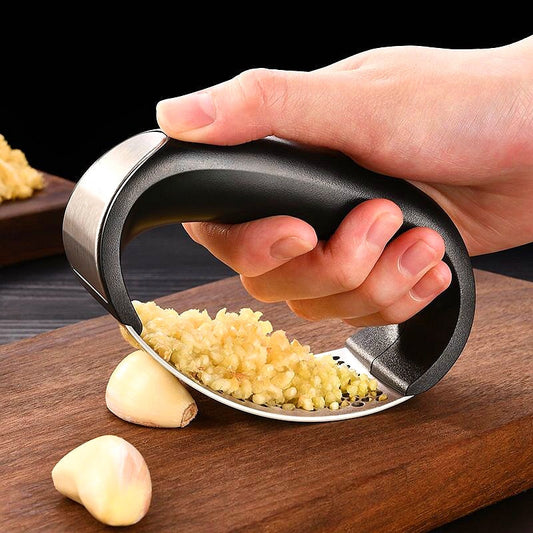Unique Garlic press