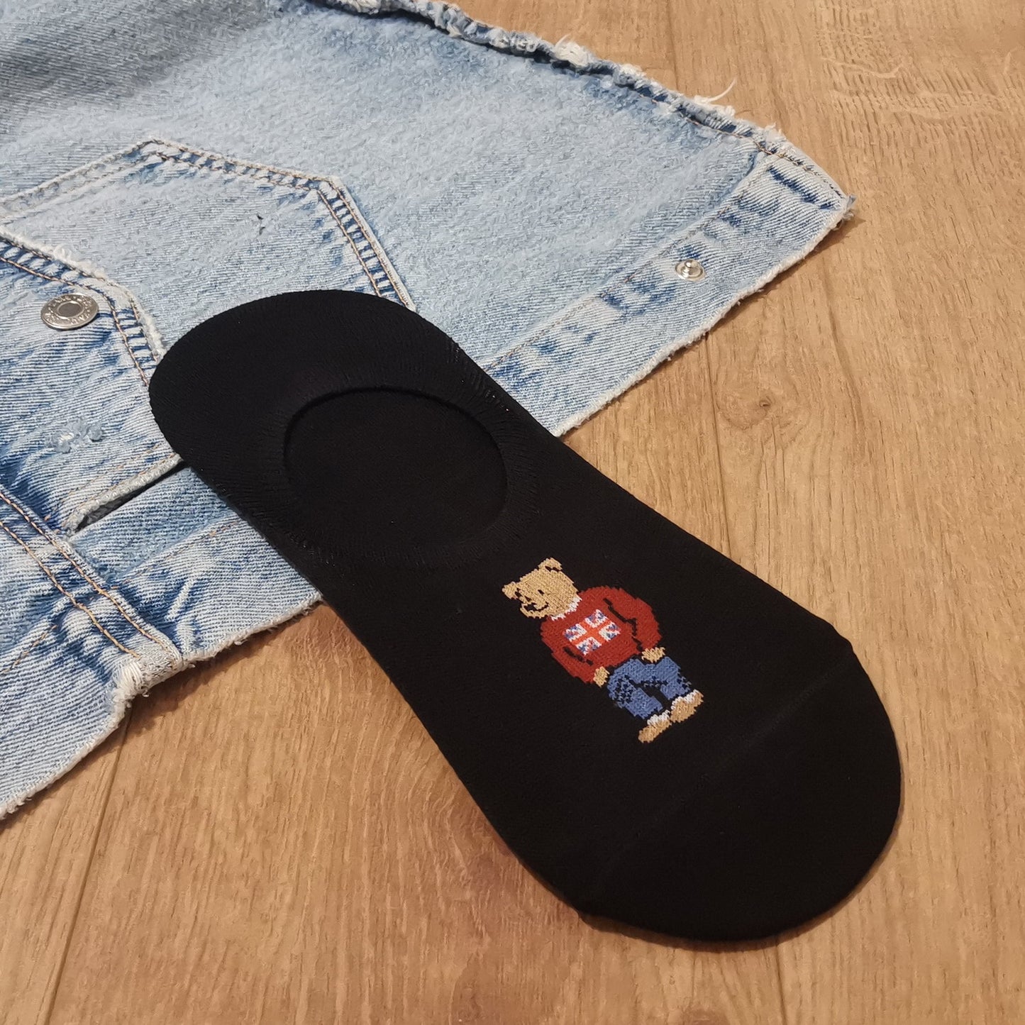 Unique Gentleman Bear Socks C