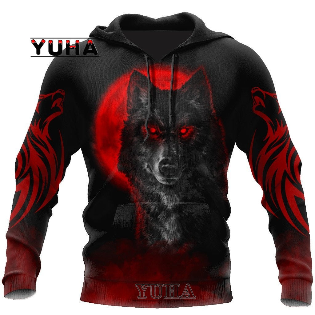 Unique Wolf Hoodie