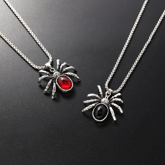 Gothic Spider Necklace