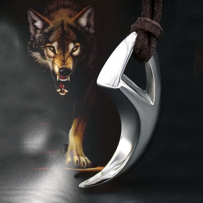 Gorgeous Viking Wolf Tooth Necklace