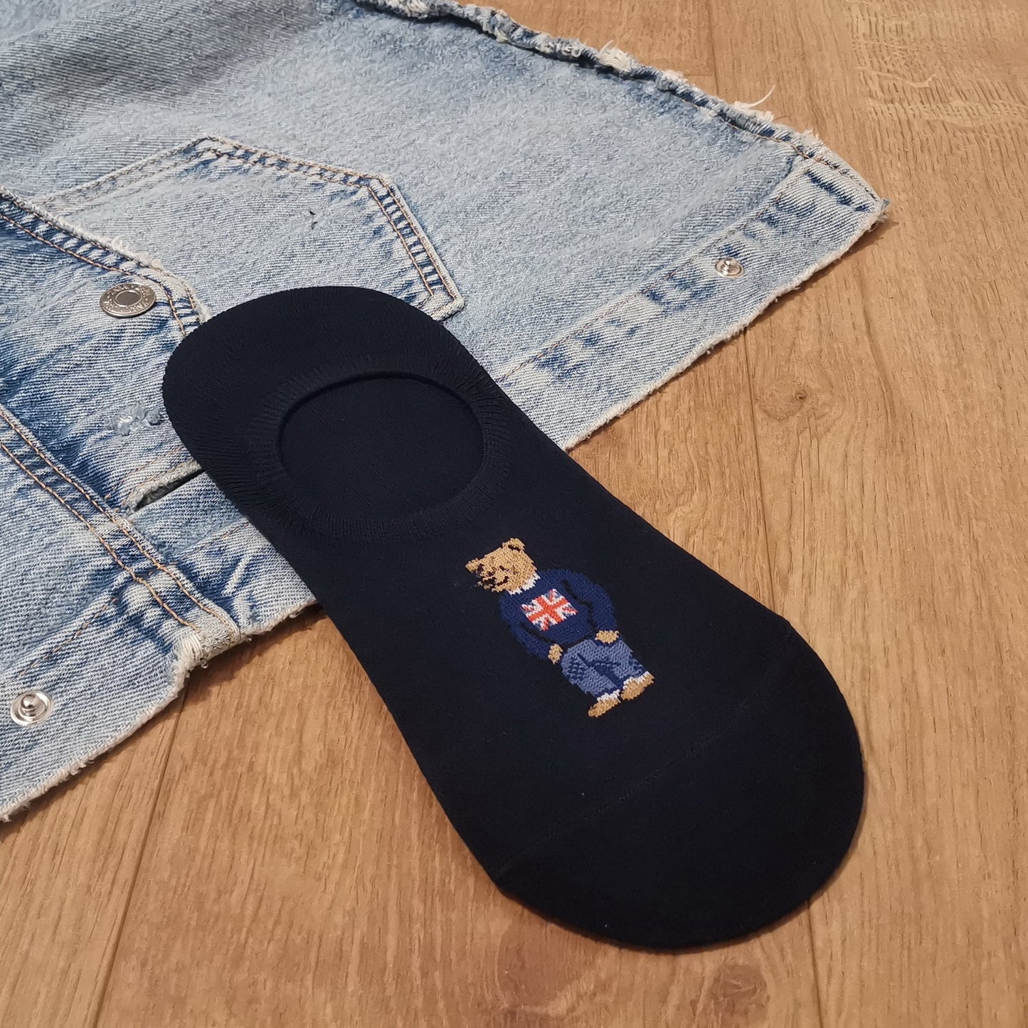 Unique Gentleman Bear Socks C