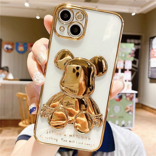 Luxury iPhone Case 3D Bear