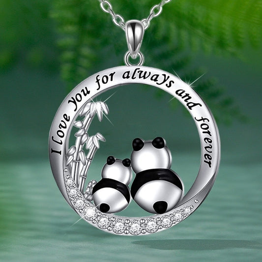 Cute Panda  Necklace