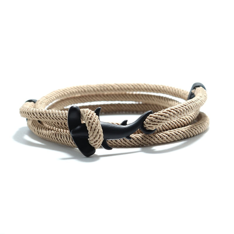 Unique Rope Shark Bracelets - animalchanel